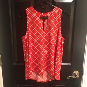 Banana republic cut out tank